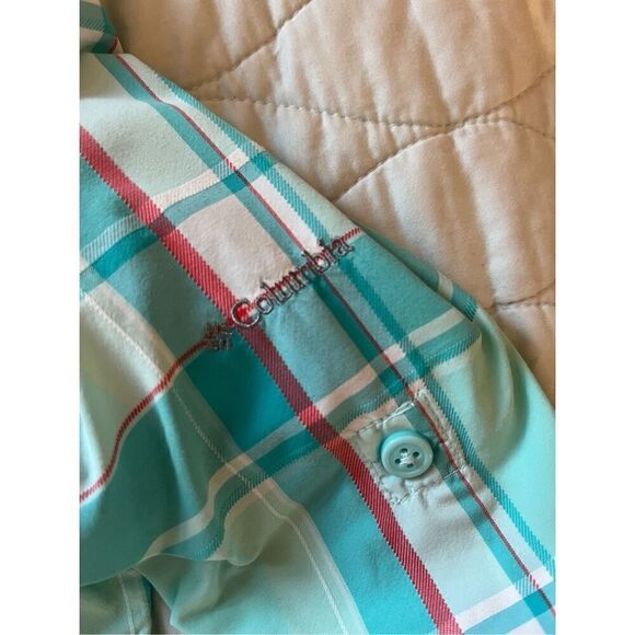 Columbia plaid button down shirt - Picture 4 of 9